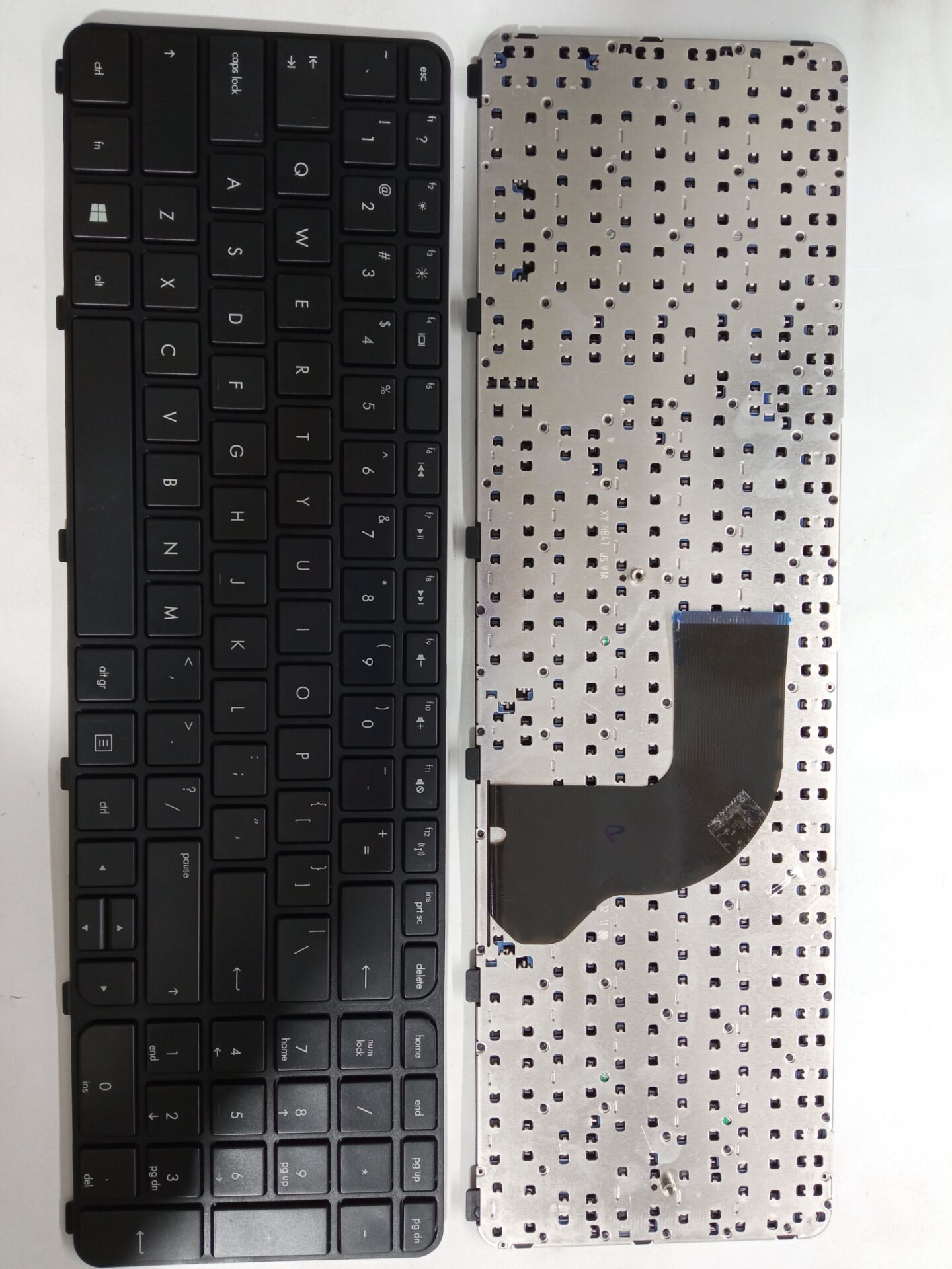 Picture of New Replacement Laptop Keyboard For HP DV7-7000 BLACK FRAME BLACK US Layout